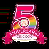 Logo del 5° aniversario de Cinco20