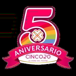 Logo para el 5° aniversario de Cinco20